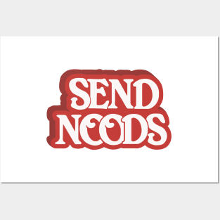 Send Noods 3D Posters and Art